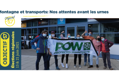 Montagne et transports : nos attentes avant les urnes