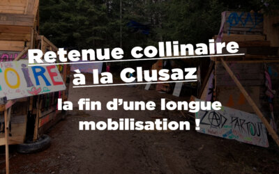 Retenue collinaire à Clusaz : récap, communiqué et interview